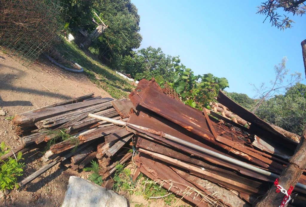 Rottami di ferro da portare via