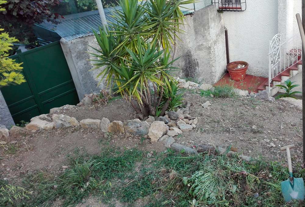 prep giardino roccioso
