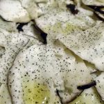 porcino crudo carpaccio
